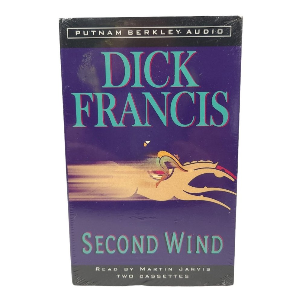 Second Wind Audiobook Dick Francis 2 Cassettes Abridged New 1999